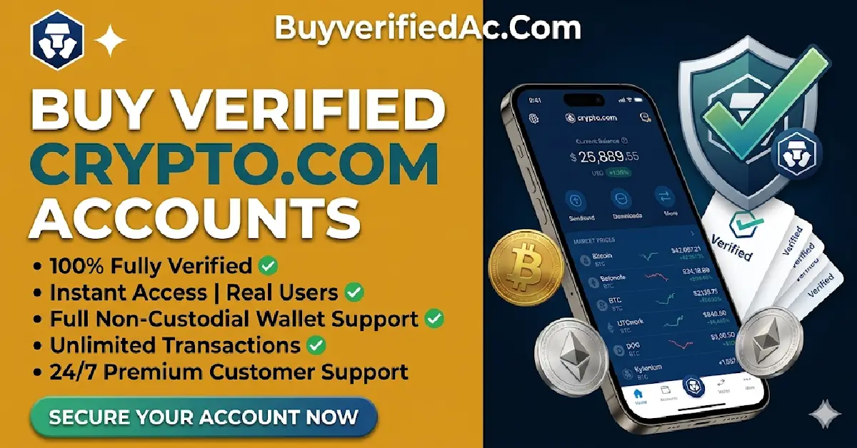 Buy Verified Crypto.com Accounts