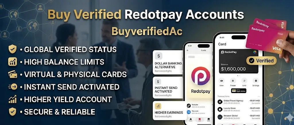 Buy Verified Redotpay Account
