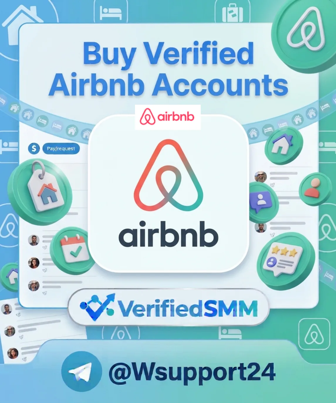 Verified AirBnb Buy Verified AirBnb Accounts - Image 1