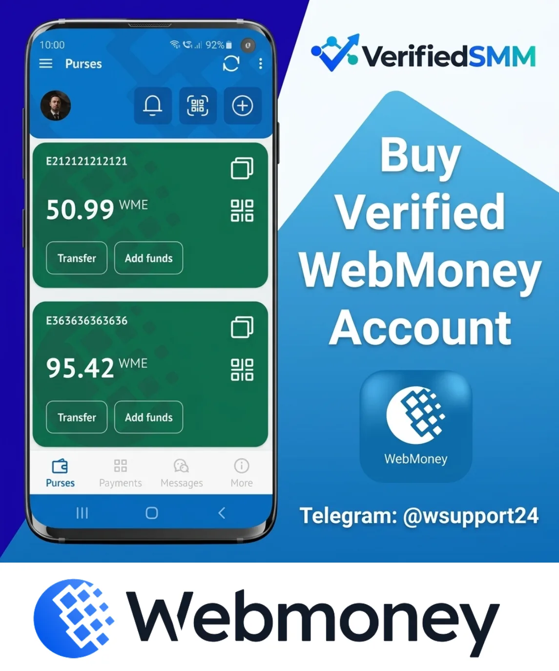 Verified WebMoney Accounts Buy Verified WebMoney Account - Image 1