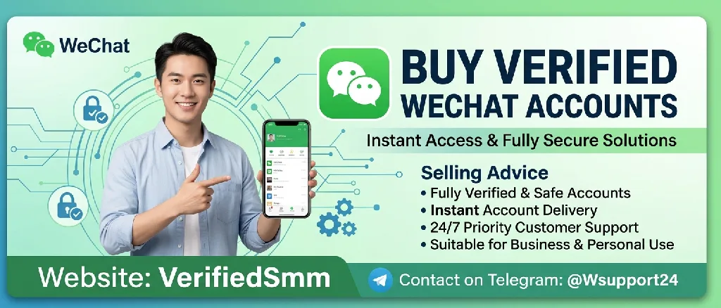 buy wechat account
